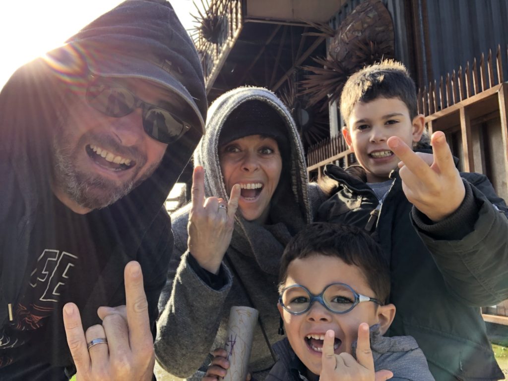 Visite du site du Hellfest hors festival