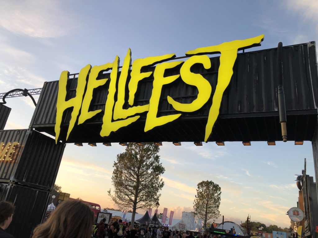Entrée du hellfest