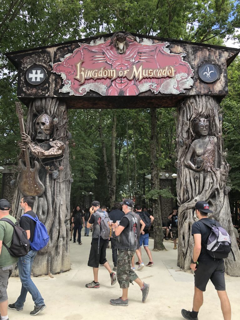Entrée muscadet Hellfest